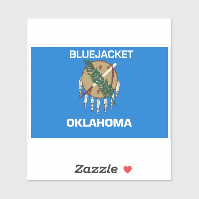 Adesivo Bluejacket Oklahoma (Folha)