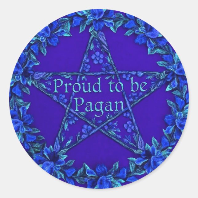 Adesivo BluePaganPride (Frente)