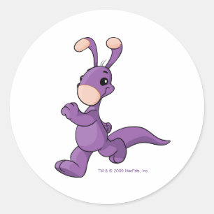 Adesivo Blumaroo roxo de marcha
