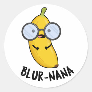 Adesivo Blur-nana Funny Banana Pun