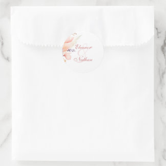 Adesivo Blush Floral Primavera Summer Wedes