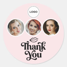 Blush Rosa Branco 3 Foto MUA Logotipo Obrigado