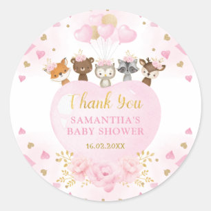 Adesivo Blush Woodland Dias de os namorados Swetheart Baby