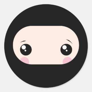 Adesivo Blushing Kawaii Ninja