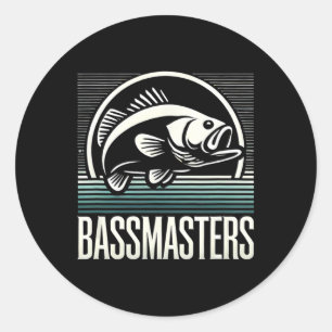 Adesivo Bmaster Retro Fisheries - Perfeito Para Anglas