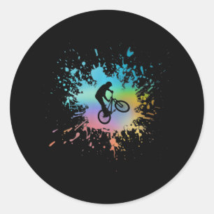Adesivo Bmx Bike legal para um halfpipe com bela Roda BMX