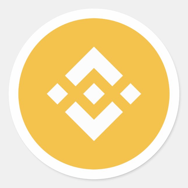 Adesivo BNB Binance sticker (Frente)