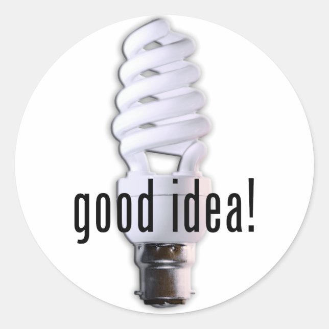 Adesivo Boa Ideia (Frente)