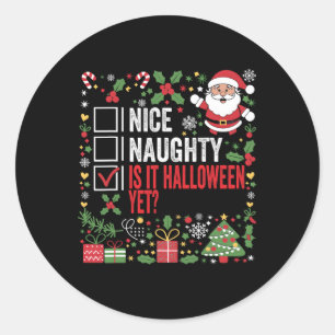 Adesivo Boa Noite É Halloween Ainda Engraçado Natal S