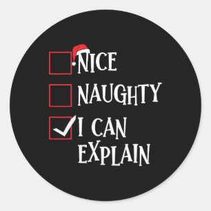 Adesivo Boa Noite Posso Explicar A Lista De Natal De San X