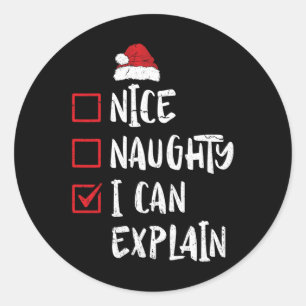Adesivo Boa Noite Posso Explicar A Lista De Natal De San X