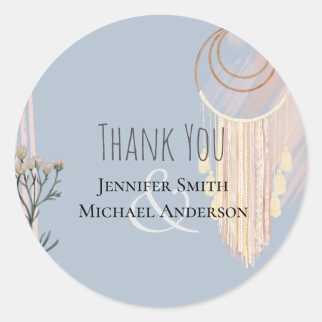 Adesivo Boas Casas Dusty Blue Peach Drecher (Frente)