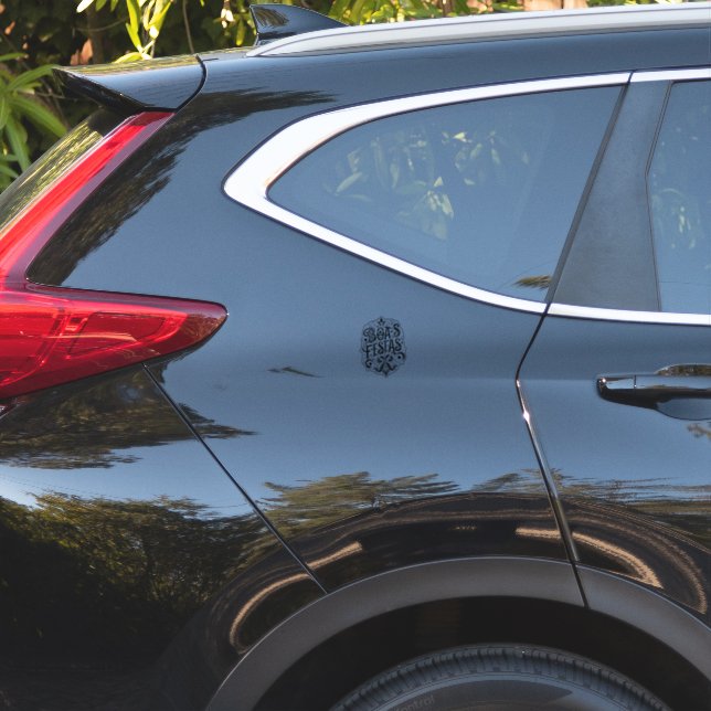 Adesivo Boas Festas (Verso do carro )