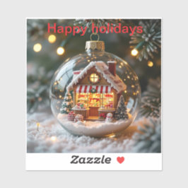 Adesivo Boas festas de doces no mundo