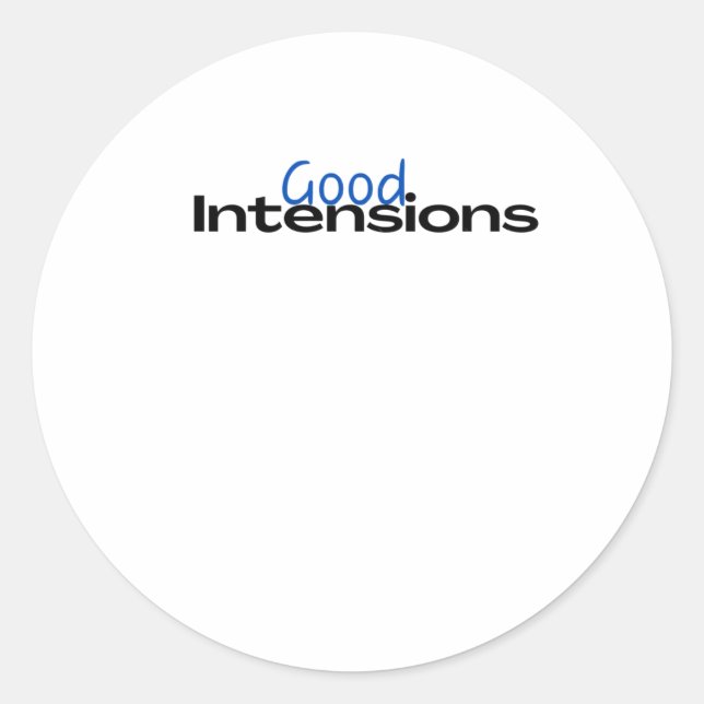 Adesivo Boas Intensidades Sticker (Frente)