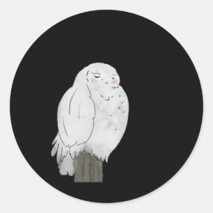 Adesivo Boas Noites, Coruja Sticker