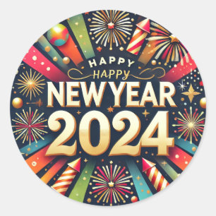 Adesivo Boas notícias dos Stickers 2024