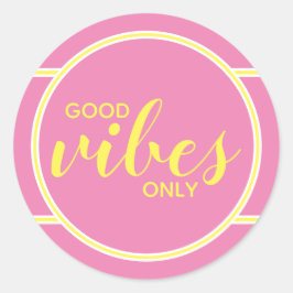 Adesivo Boas Víblias Apenas Citam Amarelo Rosa Bonito Para