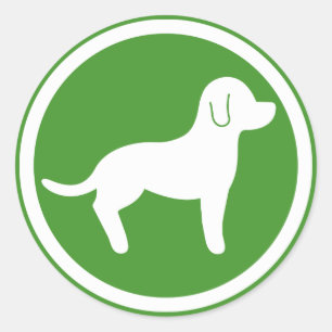 Adesivo Boas-Vindas A Pets Brancos E Verdes