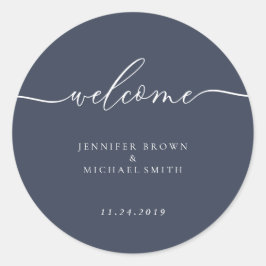 Adesivo Boas-vindas ao Marinho mínimo