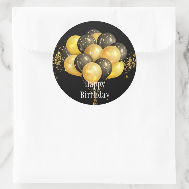 Adesivo Boas vindas de aniversário (Bolsa)