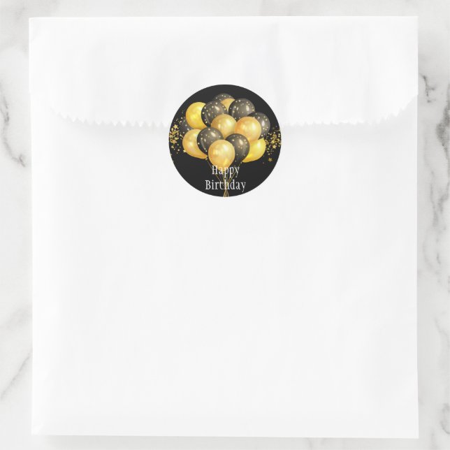 Adesivo Boas vindas de aniversário (Bolsa)
