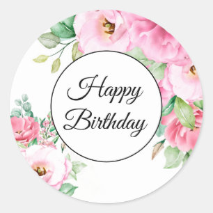 Adesivo Boas vindas de aniversário