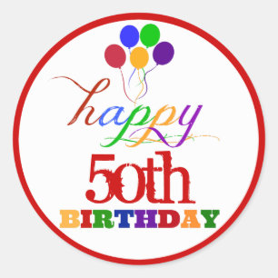 Adesivo Boas vindas de aniversário com idade personalizada