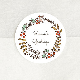 Adesivo Boas-vindas de Natal