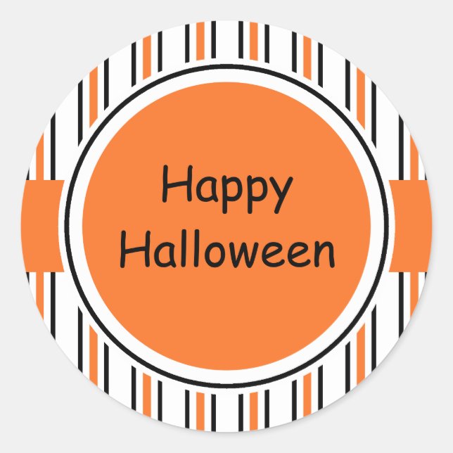 Adesivo Boas vindas do Dia das Bruxas (Frente)