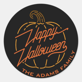 Adesivo Boas vindas personalizadas do Dia das Bruxas