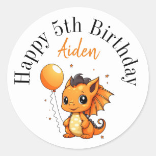 Adesivo Boas vinhetas de aniversário personalizadas
