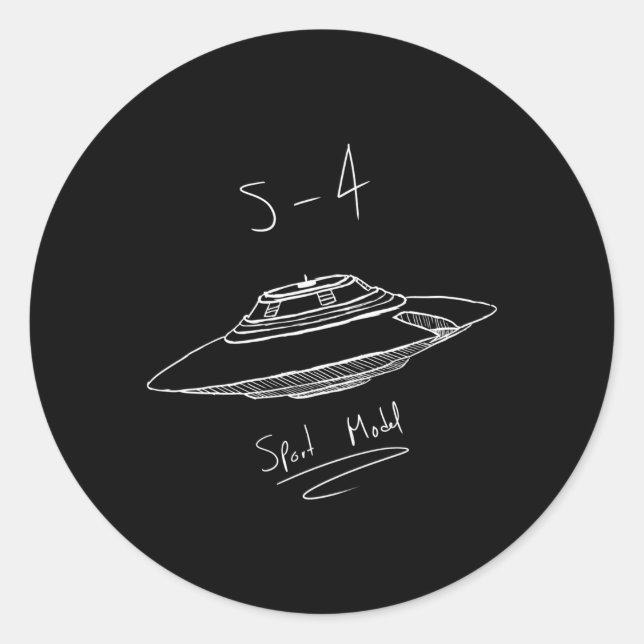 Adesivo Bob Lazar Sport Model Uap (Frente)