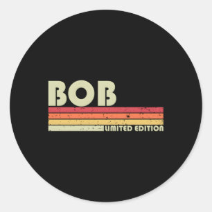 Adesivo Bob Name Personalizado