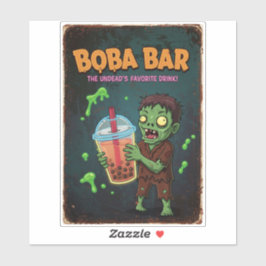 Adesivo Boba Bar – The Undead’s Favorite Vinyl Sticker