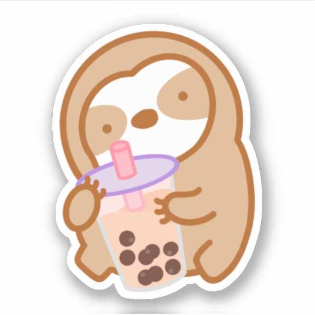 Adesivo Boba Sloth Sticker (Frente)