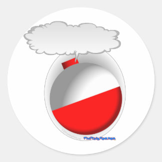 Adesivo Bobber de fala da pesca (flutuador)