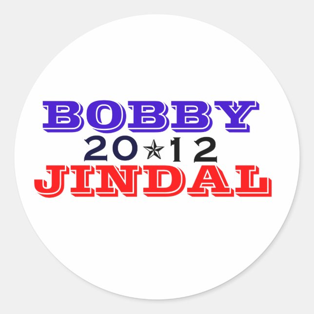 Adesivo Bobby Jindal '12 (Frente)