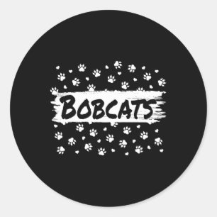 Adesivo Bobcats Mascot De Volta Ao Calor De Pegada Espirit