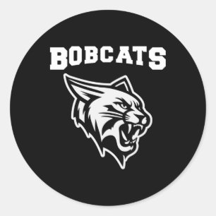 Adesivo Bobcats Sports With Mascot Sticker1