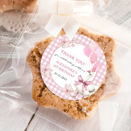 Adesivo Bobo Goose primeiro aniversario