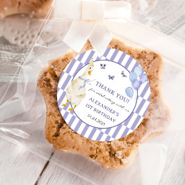 Adesivo Bobo Goose primeiro aniversario