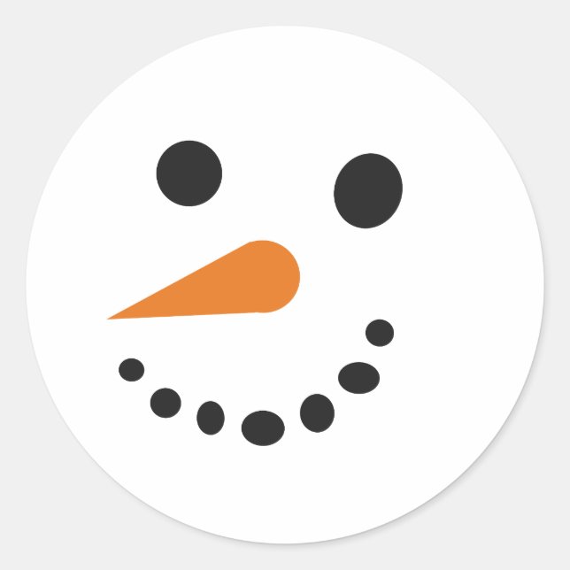 Adesivo Bobo Snowman Sticker (Frente)