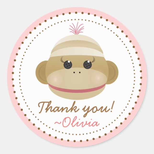 Adesivo Bobo Sock Mackey Girl Personalizado (Frente)