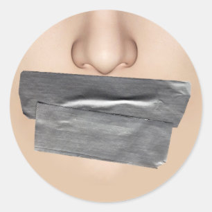 Adesivo Boca da Fita Duct