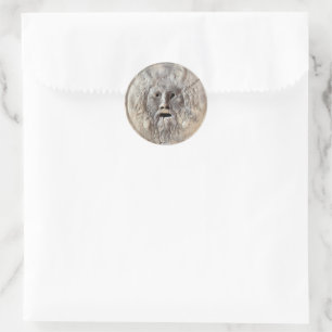 Adesivo Boca da Verdade - La Bocca della Verità, Roma Itál