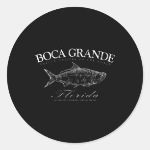 Adesivo Boca Grande Tarpon Capital Do Mundo Gasparilla