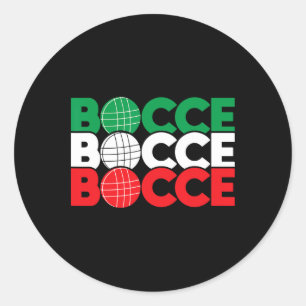 Adesivo Bocce - Entusiasta do Jogo Byll Lawn Bowling Boule