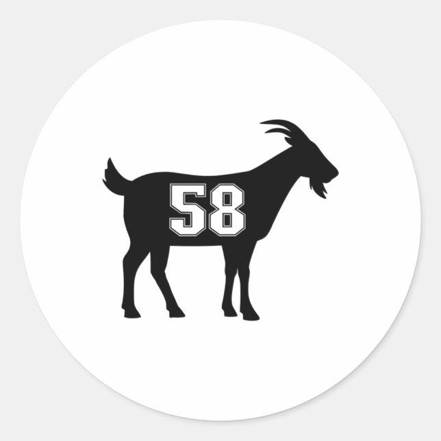 Adesivo Bode 58 C.a.b. Número Cinquenta e Oito Equipamento (Frente)