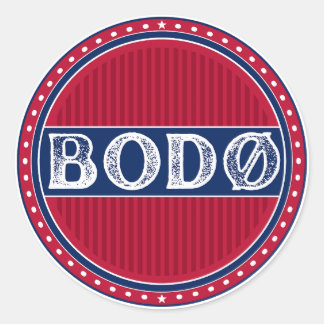 Adesivo Bodø City Pride Emblem – Norwegian Identity